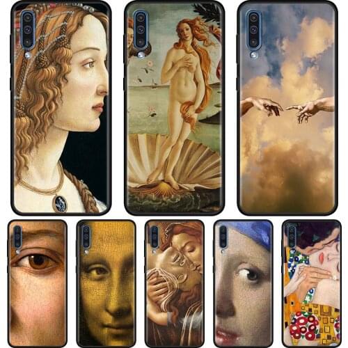 Art Paintings The Birth Of Venus Case For Samsung Galaxy A50 A70 A10 A20e A30 A40 A20s A10s A10e A80 A90 A60 A30s Shell Cover