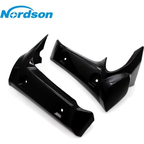 Nordson Black Motorcycle Radiator Cover Side Pane For Yamaha FZ1 2006 2007 2008 2009 2010 Motocross Radiator Cover