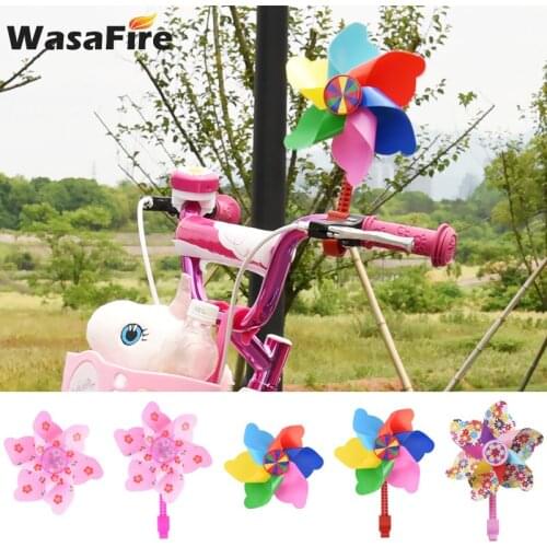 Children Bicycle Handlebar Flower Windmill Kids Bike Scooter Pinwheel MTB Spinning Pinwheel Decoration Cycling Accessories
