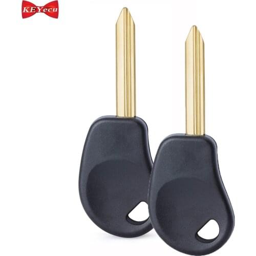 KEYECU 2pcs for Citroen Berlingo C5 Dispatch Saxo Xsara New Transponder Ignition Key ID46 Chip SX9 Blade