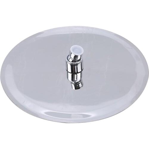 Square Round Shape Stainless Steel Ultra-thin Waterfall Rain Large Shower Head Shower Head Pressurized Rain Shower Head