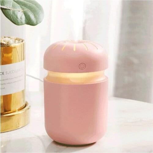 Ezere T8 300ml Mini Humidifier Car-home Air Humidifiers Led Illuminated