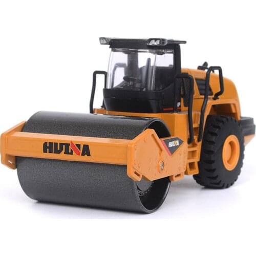1/50 Scale Grab Model wheel Type Loaders Alloy Diecast Road Roller Construction Truck Model Education Kids Toy