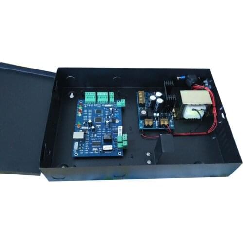 TCP IP single Door Access Controller kit, power case with battery space ,support 20K Users 100K Events ,sn:Bb01-set