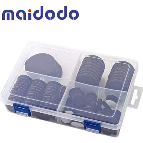 Chair Leg Pads Floor Protectors for Furniture Legs Table leg Covers Round Bottom Anti-Slip Pads with 3M adhesive