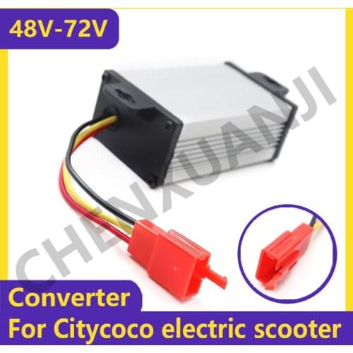 High Quality DC 48V-72V Converter Voltage Switch To Convert Current for Citycoco Electric Scooter Accessories