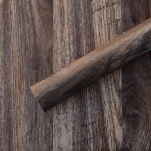 Wood Grain Faux Finish Textured Vinyl Wrap Contact Paper Film DIY Air-release Adhesive Sticker