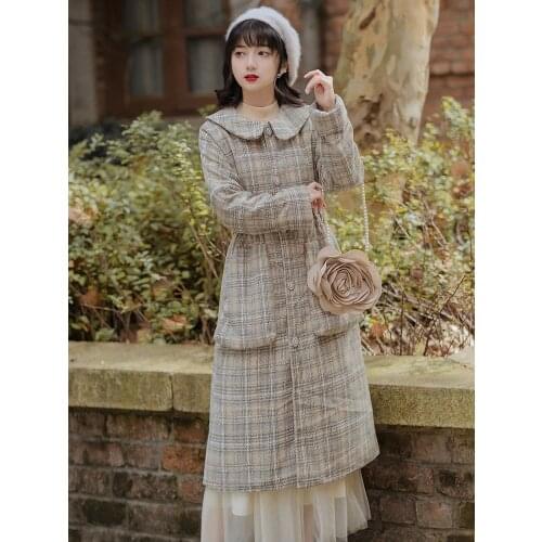 2020 new fashion womens clothing coats and jackets women Turn-down Collar Single Breasted