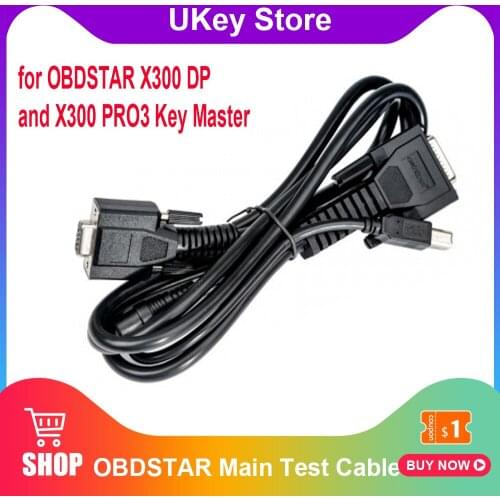 2021 Newest OBDSTAR Main Test Cable Works together with OBDSTAR X300 DP and X300 PRO3 Key Master Diagnostic Cable High Quality