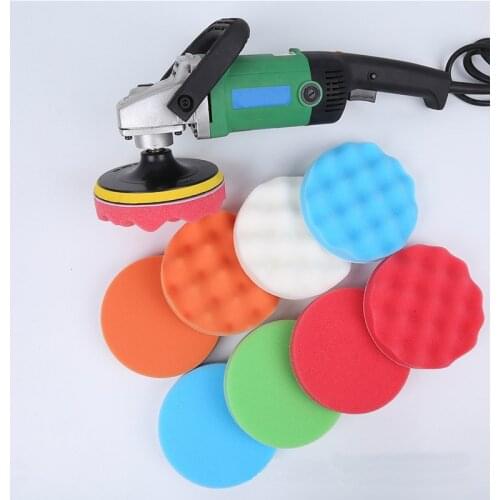 3inch Car Polishing Disc Self-Adhesive Buffing Waxing Sponge Wool Wheel Polishing Pad For Auto Cleaning Tools