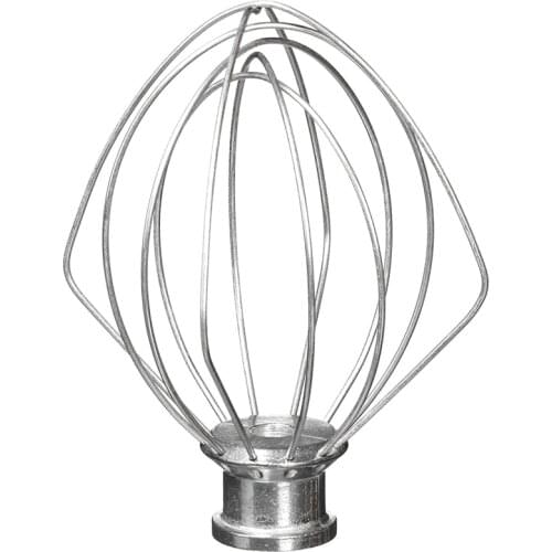 6-Line Whip Attachment for Kitchen Electric Mixer Head Vertical Mixer Replacement K45WW, Stainless Steel, Egg Heavy Cream Blende