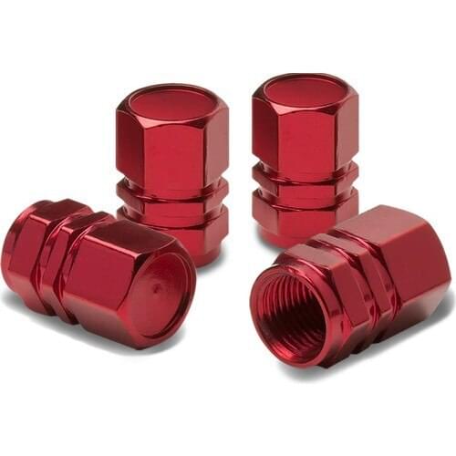 ModaCar Aluminum Hexagon Stopper Cover Set Wheel Tires and Parts Valve Body and Covers