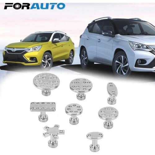 FORAUTO 8 pcs Gasket Car dent repair puller Zinc Alloy Special Suction Cup For Sheet Metal Remover Tools Car Care Repair Kit