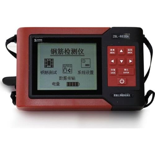 ZBL-R630A Rebar Locator Finder Detector ZBLR630A Concrete Reinforcement Tester Rebar Locator Range 6mm~50mm