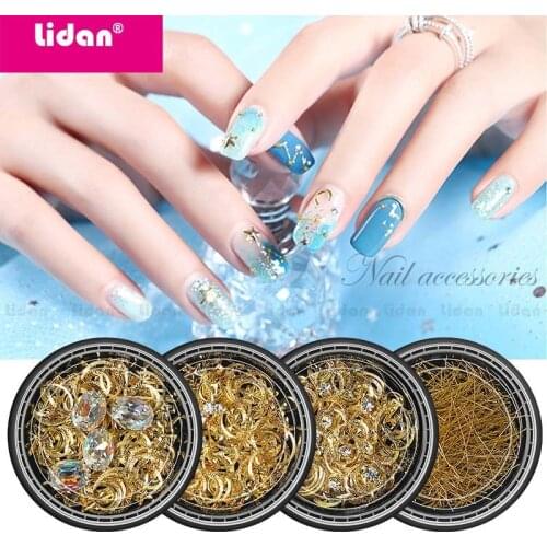 LIDAN Rhinestones For Nails