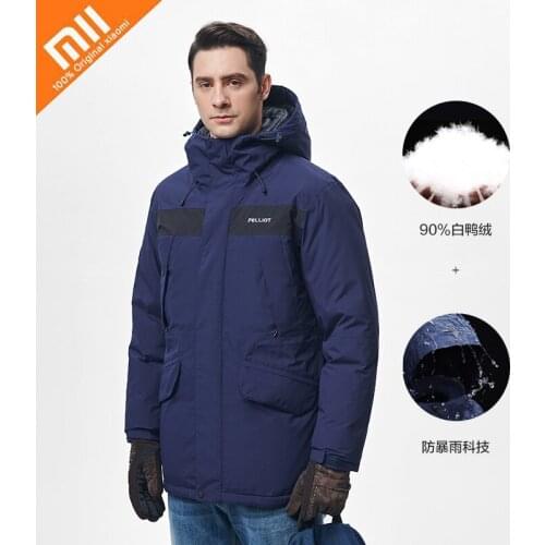 Xiaomi PELLIOT Winter Warm Jacket Men Women Camping Tourism Windbreakers Waterproof Warm Blazer Men Heated Hiking Coat Ski Suit