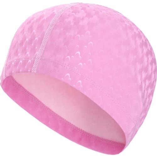New Swimming Accessories PU Swim Pool Hat 2021 Adult Men/Women Ear Protection Polyurethane Non-slip Professional Swimming Cap