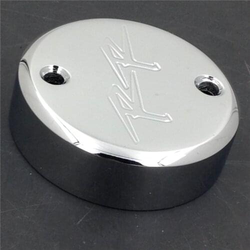 Motorcycle Front Brake Reservoir Cap For 1993-2005 Honda CBR 900RR 929RR 954RR 1000RR Fireblade Billet Aluminum Chrome / Black