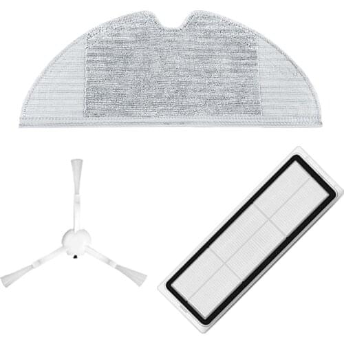 Mop Cloth Side Brush Accessories For Dreame D9 Mijia 1C STYTJ01ZHM 1T 2C Robotic Vacuum Cleaner Hepa Filter Parts Replacement