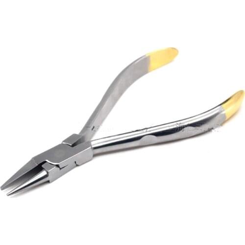 Dental Orthodontic Bird Beak Plier Light wire bending Forming CE wire Instrument Stainless steel