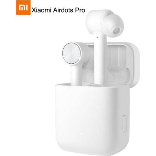 Original Xiaomi Airdots Pro TWS Bluetooth Earphone Stereo ANC Switch ENC Auto Pause Tap Control Wireless Earbuds