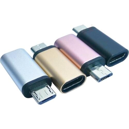 USB 3,1 Typ-C Stecker auf Micro USB 2,0 5Pin Weibliche Daten Adapter Konverter USB Typ C Adapter