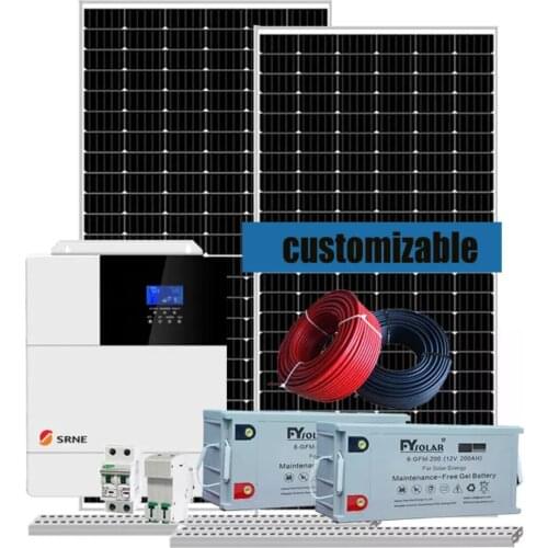 High quality complete off grid 1000W solar energy system 1kw photovoltaic system complete solar system for houses