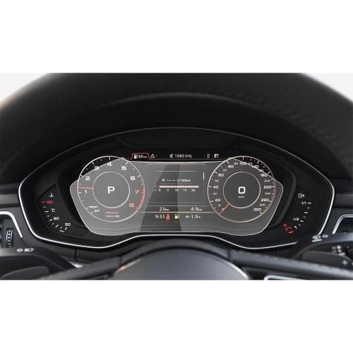LFOTPP For A4 A5 Q5 2019 2020 High Match LCD Instrument Display Tempered Glass Screen Protector Car Interior Accessories