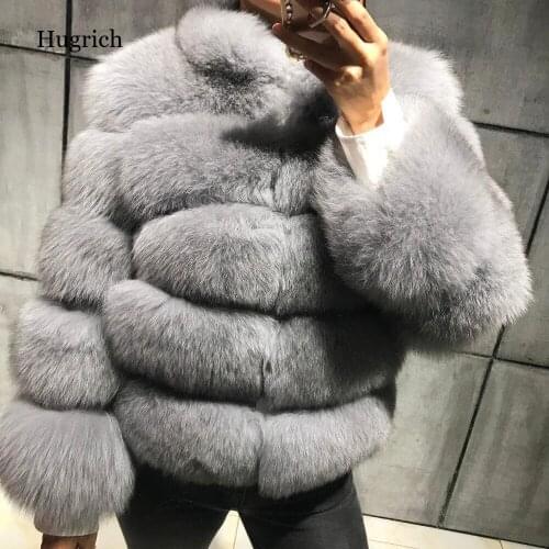 Winter Women High Quality Faux Rabbit Fur Coat Luxury Fur Coat Loose Lapel OverCoat Thick Warm Plus Size Female Plush Coats