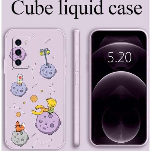 Planet For Huawei P40 P30 P20 Pro Lite Case Prince Soft Cover Huawei Mate 40 30 20 Pro Lite P Smart 2021 Y7A Cute Phone Case