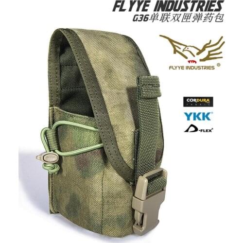 FLYYE MOLLE G36 even double cassette single ammunition pouch Military CORDURA FY-PH-M026