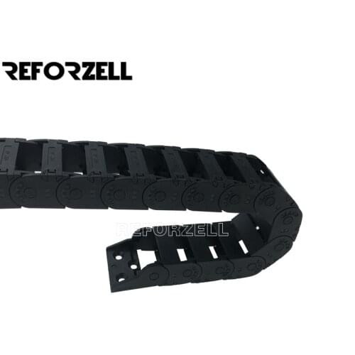 15x30mm 1000mm length Open Drag Cable Chain with End Connectors Wire Carrier chain for Workbee CNC Router Machine