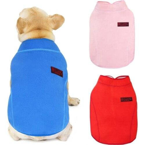 Pet Soft Winter Warm Jacket Coat Dog Clothes Puppy Durable Fashion Fleece Sleeveless Outfits Down Clothing Dog Costume