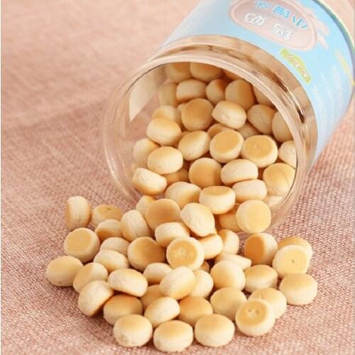 New Arrival Dog snacks Calcium Milk Biscuits steamed bread good palatability Healthy small medium large Dog Food Training reward