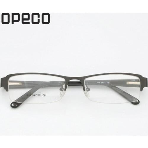 Opeco big sale mens classical eyeglasses including prescription lenses eyewear RX recipe male frame spectacles #1816