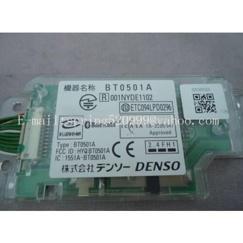 Original Bluetooth module BT0501A for TOYOTA 86111-53040 DISPLAY 12V DENSO FOR LEXUS CAR NAVIGATION FUJITSU TEN 86114-53010
