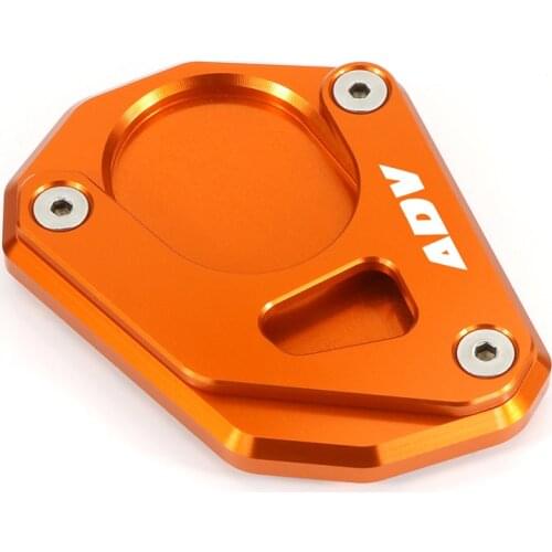 Fit For KTM 390 ADV 390 Adventure 2020-2021 Motorbike Kickstand Side Foot Stand Enlarger Extension Enlarger Pate Pad