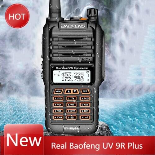 2021 Upgrade UV9R Global Baofeng UV-9R Plus 50km Portable Walkie Talkie Long Range Two Way Radio VHF UHF Ham CB Radio Station