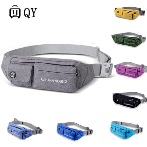 Military Equipment Waist Pack For Men Fanny Pack Green Leaves Style Bum Bag Women Money Belt Travelling Mobile Phone Bag Bolsas