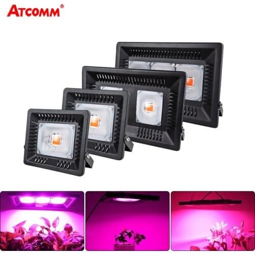 30W 50W 100W 150W LED Grow Light Floodlight IP65 110V 220V Full Spectrum LED Diode Phyto Lamp Growth Flood Light For Plants