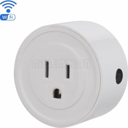 V1 Smart Wi-Fi Mini Socket APP Remote Control Timing Switch, Support Alexa Google Home Vocie Control