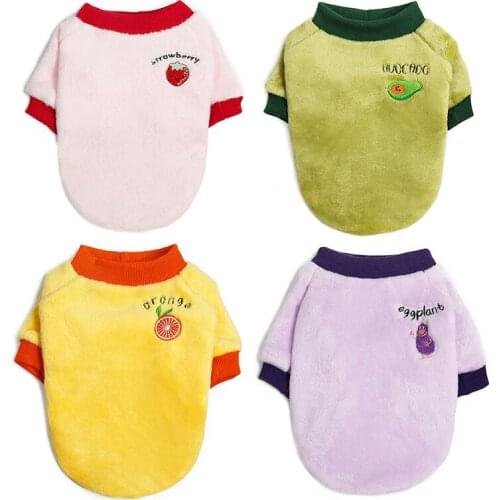 Winter Dog Clothes Soft Flannel Puppy Pet Clothing For Dogs Costume Cheap Dog Coat Jacket Pet Clothes For Small Medium Dogs Cats