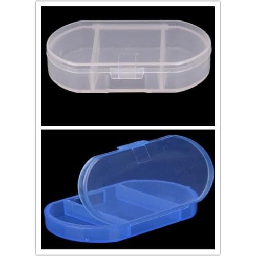1Pc Portable 2/3 Grids Pill Box Drug Tablet Medicine Storage Organizer Container Case Holder Splitter Case Storage