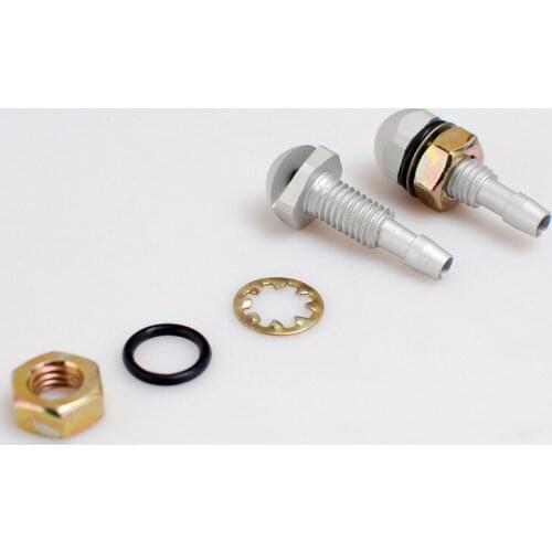 2Pcs Car Windshield Sprayer Wiper Spray Nozzle Kit Metal Universal For Chevrolet SUZUKI Buick Ford Focus 2003-2008 Accessories