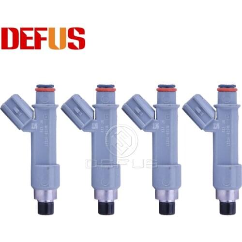 4pcs Flow Matched Fuel Injector For Toyota AVANZA Car OEM 23250-bz010 Replacing Parts Injection Valve Nozzle Engine Injectors