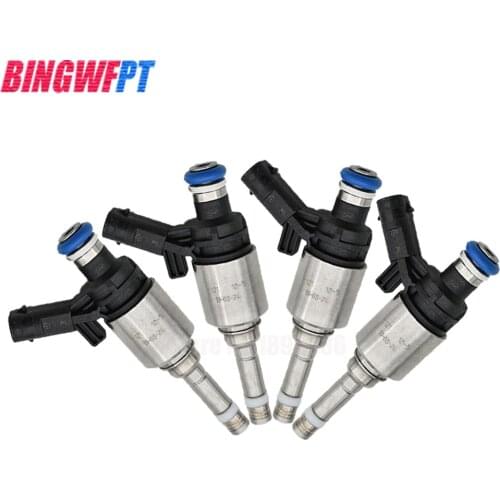 4PCS High quality Fuel Injector Nozzle For AUDI For VW For SKODA For SEAT 1.8L TSI,TFSI FUEL INJECTOR OEM: 06J906036H
