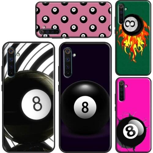 Eight Ball Case For Realme GT Neo Q3 6 7 8 Pro C15 C11 C3 C21 Back Cover For OnePlus 9 Pro 8 7T 8T 9R