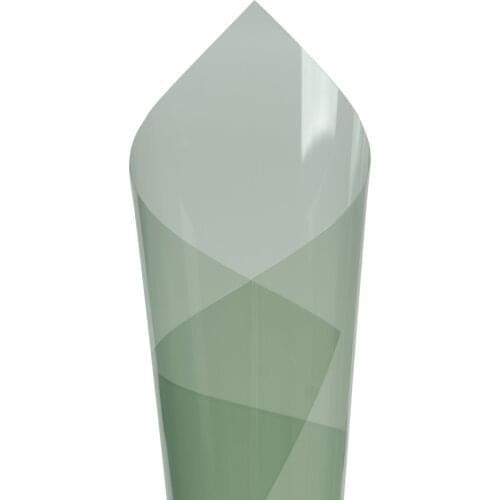 SUNICE Green Glass Car Window Tint VLT 70% Tinting Film, 2 ply Nano Ceramic Self-adhesive Film, 60"x20" for 1pc Side Window Deco