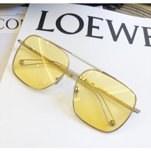 Ins Popular Brand Metal Rectangle Sunglasses Women Retro Square Steampunk Shades Men Fashion Sun Glasses Female Travel Sunglass