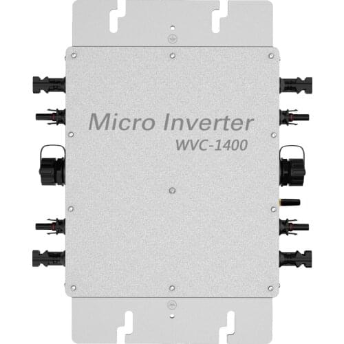 WVC 1400W Micro Pure sine wave Inverter Input DC22V-50V to AC110V-260V,50/60HZ Solar Inverter GRID TIE INVERTER